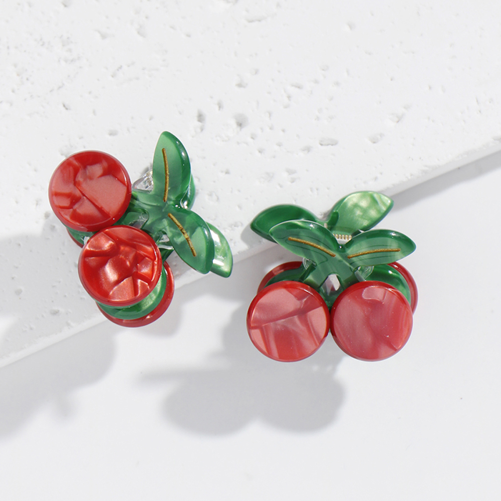 Feuille D'Acétate Imitation Fruits Mignons De La Série Simple - Pinces À Cheveux Pour Femmes Image6