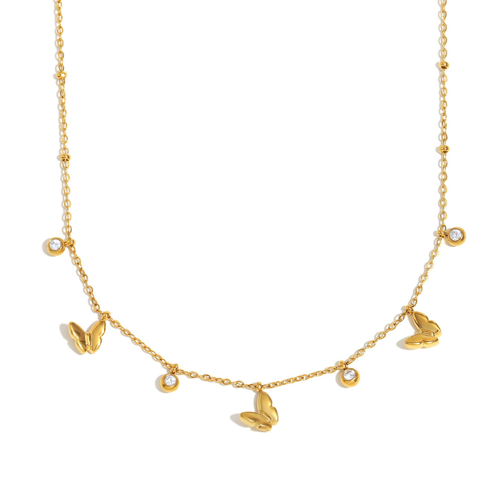 Colliers Pendentifs Pour Femmes En Acier Inoxydable Étanche, Motif Animal, De La Marque Fashion Ol 