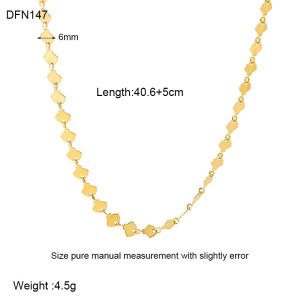 1 Paire De Colliers Unisexes Simple Series Daily Turtle En Acier Inoxydable Étanche Couleur Or h5 