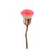 Pinceau poudre libre en forme de fleur, base rose-or-jaune, emballage OPP Image5
