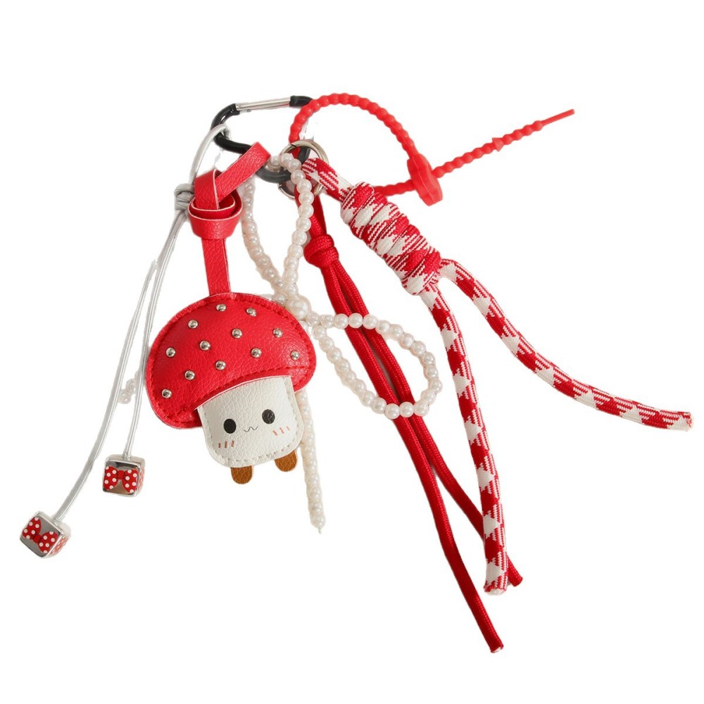Accessoires Mignons Et Élégants En Forme De Champignon Pour Sac À Main Pour Femme Image6