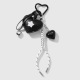 1 porte-clés coeur noir Image2