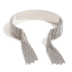 Bracelet large à pompons et perles - Acier Image3