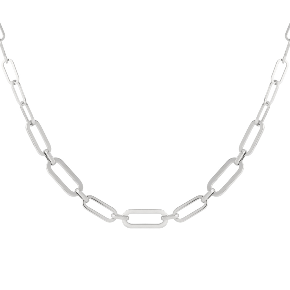 Colliers Classiques À Maillons Torsadés Oblongs En Acier Inoxydable, Étanches, Couleur Or, Pour Femmes 