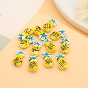 1 Pièce De Perle En Céramique Ananas Pour Bijoux À Faire Soi-Même h5 Image3