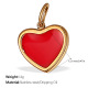 Pendentif goutte d'huile rouge Image8