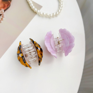 Pinces À Cheveux Pour Femmes En Acétate, Série Simple Vacation Turtle h5 Image3