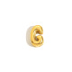 Collier pendentif lettre minuscule creuse - Or - G Image7