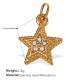 Pendentif en or et diamant blanc Image5