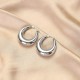 Petites boucles d'oreilles en acier Image8
