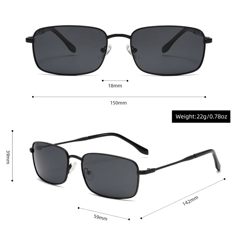 1 Paire De Lunettes De Soleil Pour Femme, Série Simple, Décontractées, Couleur Unie, Pc Image4