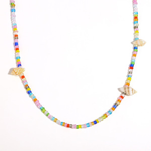 Colliers En Acrylique Pour Femmes, Série Jelly Colored Beach Vacation h5