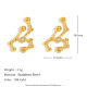 Boucles d'oreilles constellation diamant - Lion Image12