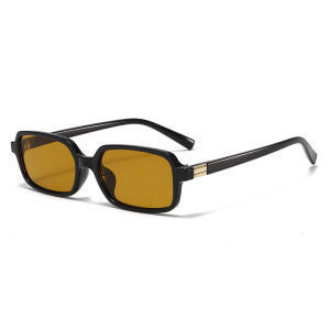 1 Paire De Lunettes De Soleil Pour Femme, Série Simple, Décontractées, Couleur Unie, Pc h5 Image4