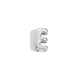 Collier pendentif lettre minuscule creuse - Acier - E Image31