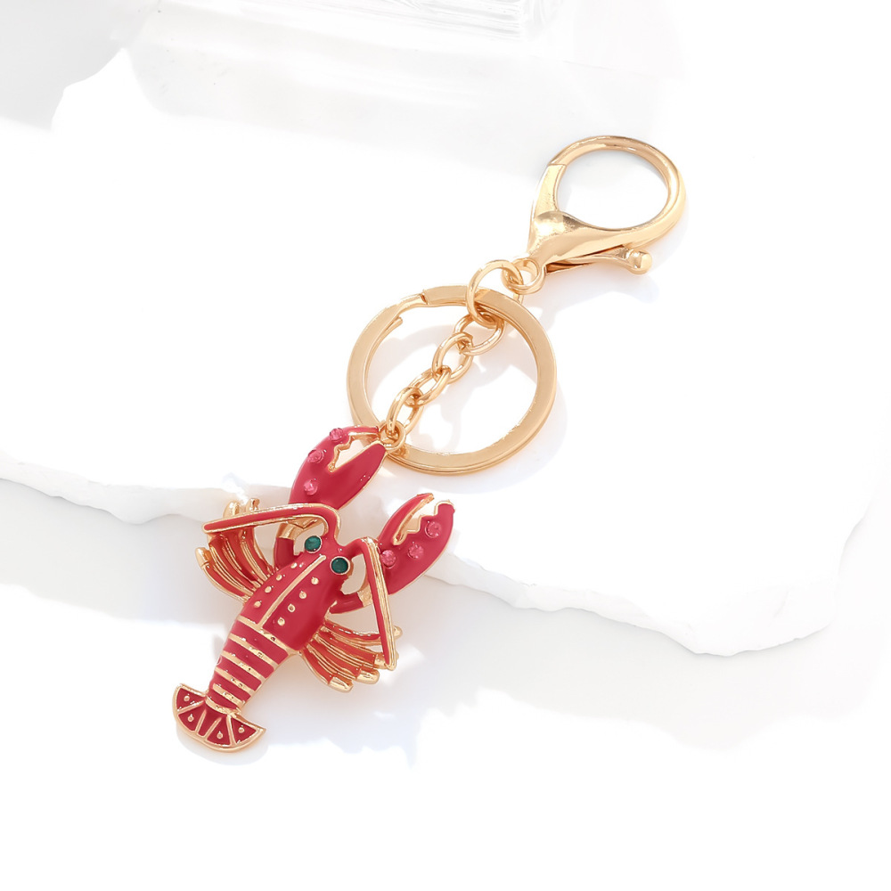 Porte-Clés En Alliage Homard h5Image2