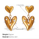 Boucles d'oreilles en or et perles blanches