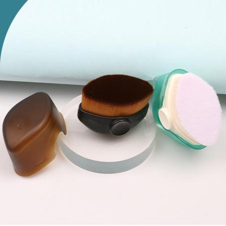 Pinceau à fond de teint, pinceau de maquillage portable pour femme 2