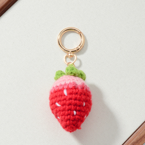 Breloques De Sac En Alliage En Forme De Fraise Sucrée h5 Image4