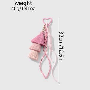 Breloques De Sac En Alliage À Pompons h5 Image2
