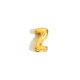 Collier avec pendentif lettre minuscule creuse - Or - Z Image26