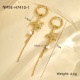 Boucles d'oreilles longues étoile de mer Image9