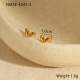 Boucles d'oreilles en forme de petit cœur Image3