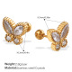 Boucles d'oreilles piercing en or Image5