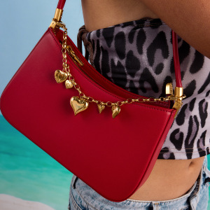 Breloques De Sac En Acier Inoxydable Couleur Or Sweet Heart h5 Image3