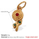Pendentif en or et diamants colorés Image15