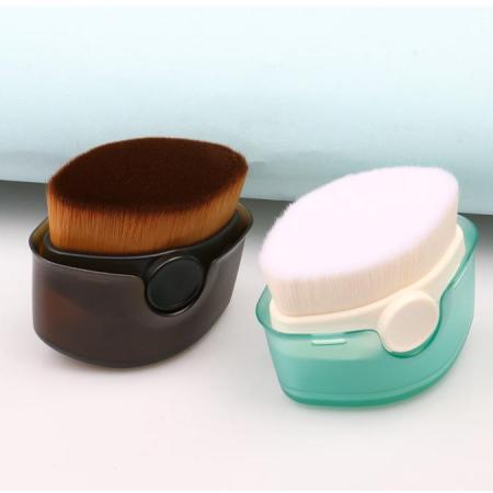 Pinceau à fond de teint, pinceau de maquillage portable pour femme