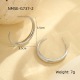 Boucles d'oreilles moyennes en acier Image14