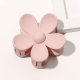 Grande épingle à cheveux givrée en forme de fleur - Rose chair Image16