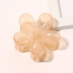 Épingle à cheveux transparente en gelée - Style fleur jaune clair Image27