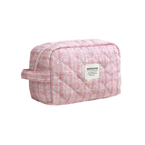 Trousses De Maquillage Décontractées En Polyester De Couleurs Mélangées Pour Femmes De La Série Simple h5