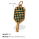 Pendentif en or et diamant vert Image13