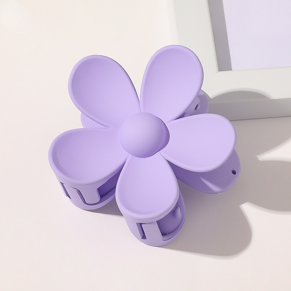 Pinces À Cheveux Pour Femmes, 1 Pièce, Série Simple, Imitation Fleur, En Feuille D'Acétate Image10