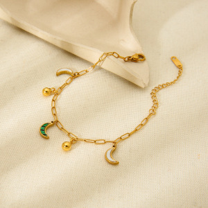 Bracelets Pour Femmes Avec Pendentif Lune Diy De La Série Classique h5 Image2