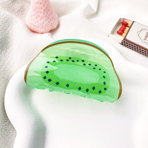 Pinces À Cheveux Pour Femmes En Acétate, Série Fruit Fresh-Style, 1 Pièce h5 Image6