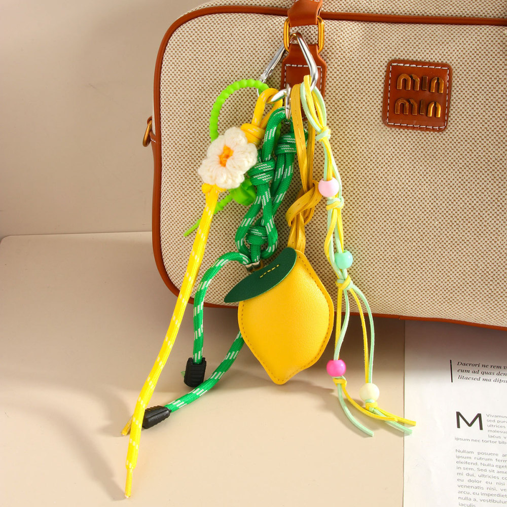 Charms De Sac Pour Femme De La Série Vivid Lemon Yellow h5Image3
