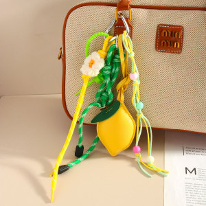 Charms De Sac Pour Femme De La Série Vivid Lemon Yellow h5 Image3