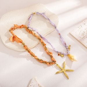 1 Paire De Colliers Pendentifs Tortue Romantiques Pour Femmes, En Acier Inoxydable Étanche Couleur Or h5 Image5