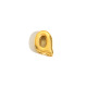 Collier avec pendentif lettre minuscule creuse - Or - Q Image17