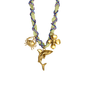 1 Paire De Colliers Pendentifs Pour Femme Daily Turtle, En Acier Inoxydable Étanche, Couleur Or, Collection Romantique h5 Image6