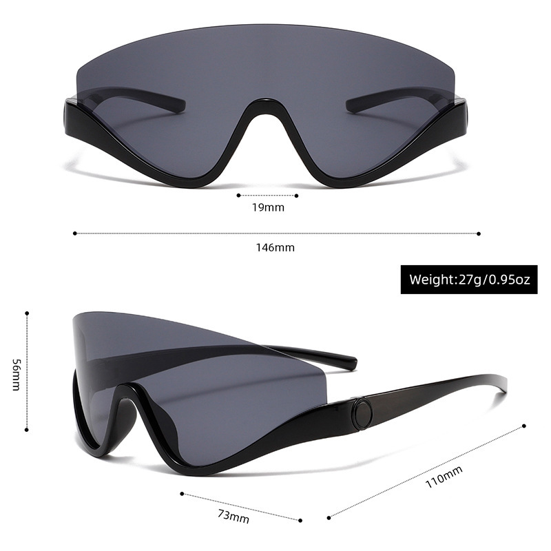 1 Paire De Lunettes De Sport Élégantes Pour Femmes (Loisirs Et Sport/Protection). h5Image4