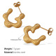 Boucles d'oreilles en or 
