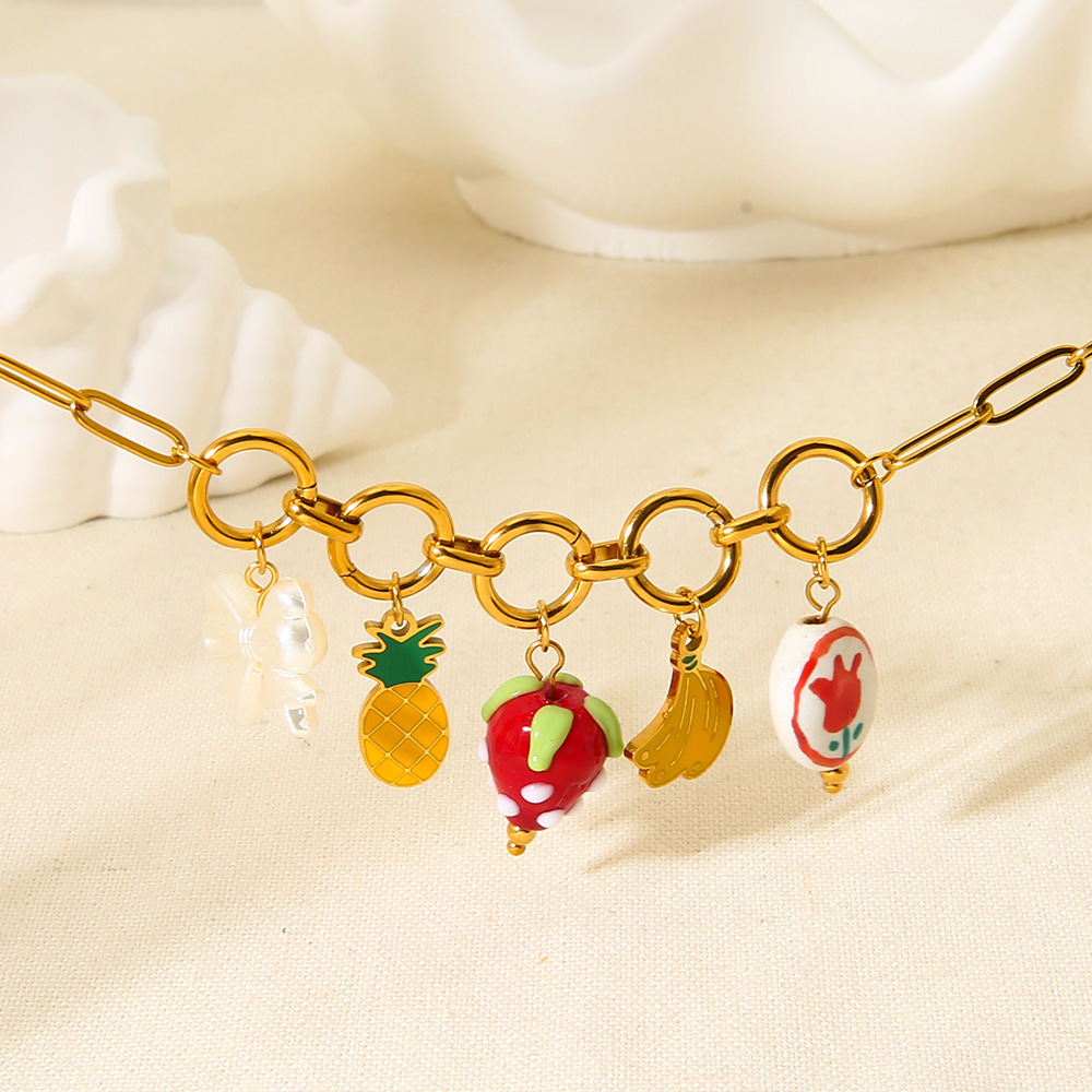 Colliers Pendentifs Diy Pour Femmes, Série Romantique, Sweet Plant Image2
