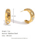 Boucles d'oreilles étoile et lune - Or Image2