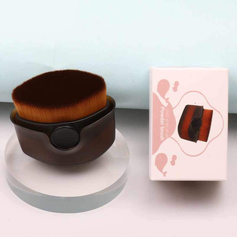 Pinceau À Fond De Teint, Pinceau De Maquillage Portable Pour Femme 