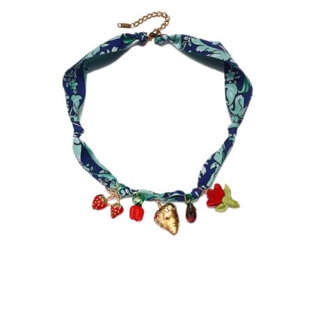 1 pièce Écharpe Colliers Pendentifs Fruits Mignons